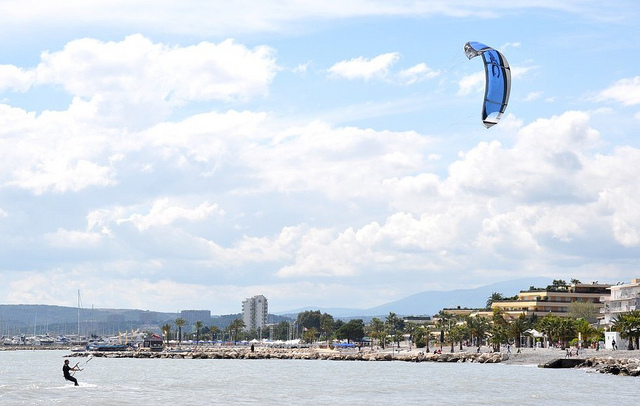 Kitesurf at French Riviera