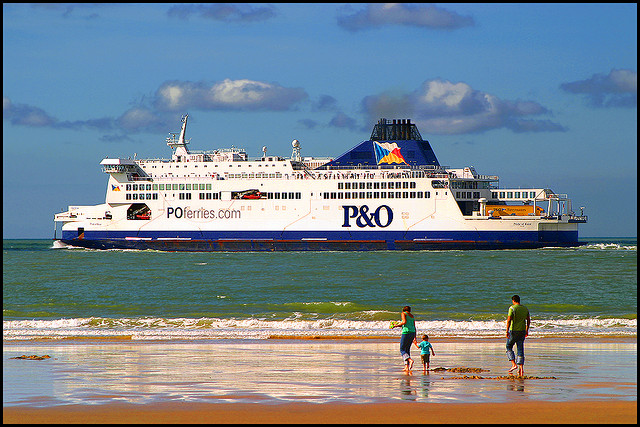Ferry Boat at Calais