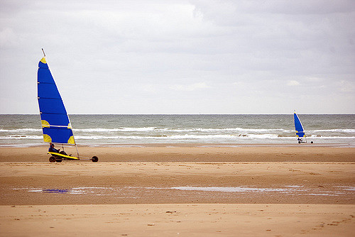 Windsurfing at Omaha Beach