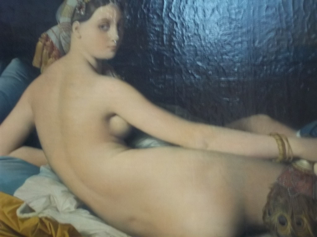 Naked Womain in Louvre